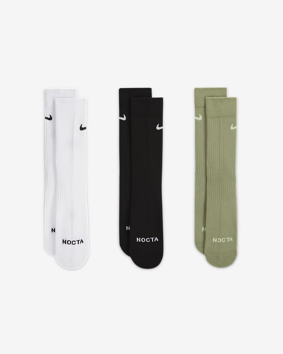 NOCTA Crew Socks 3 Pack